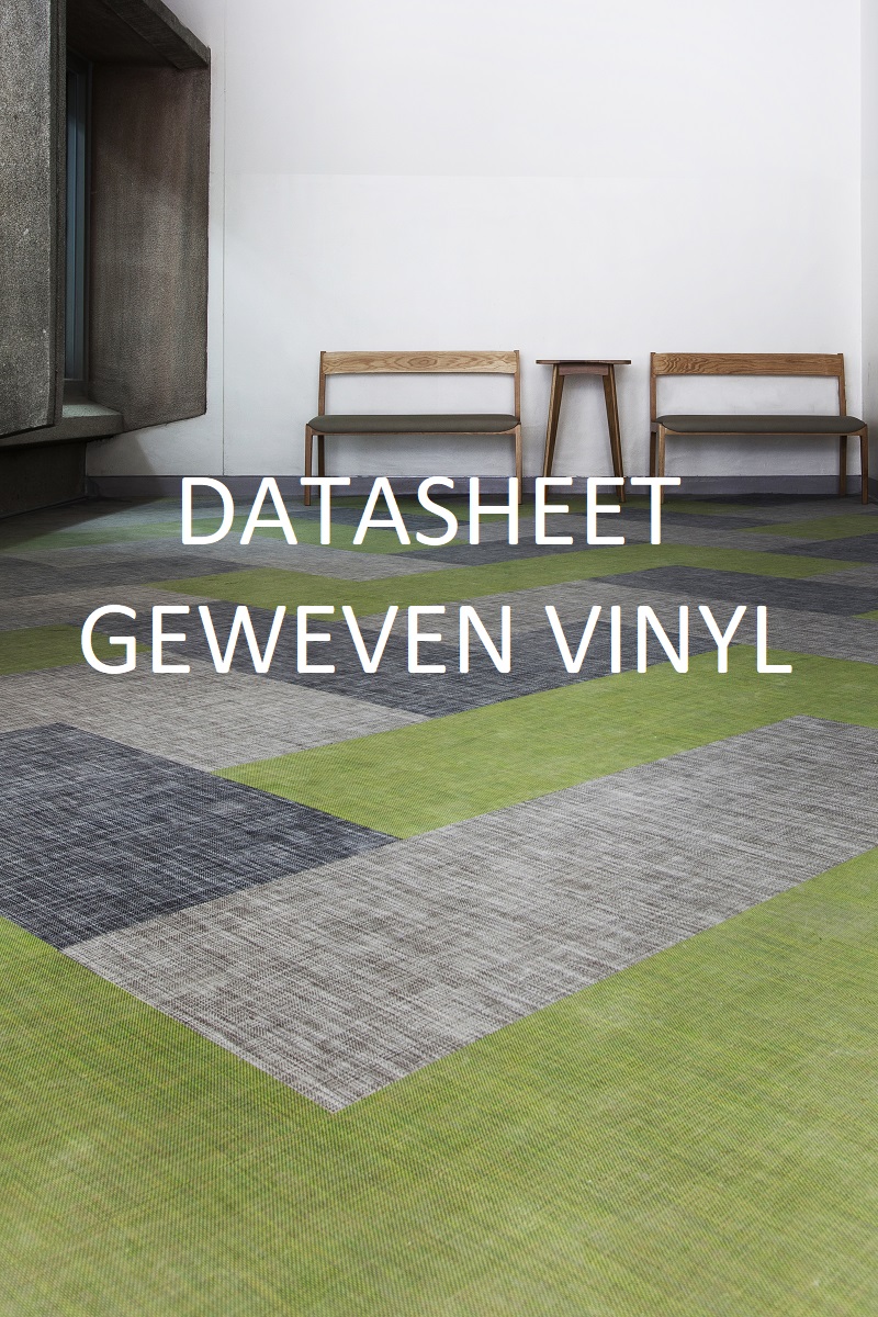 Datasheet geweven vinyl